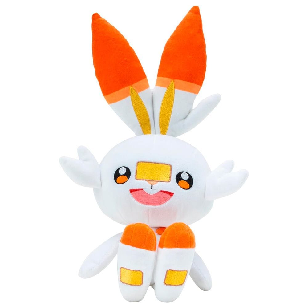 Peluche Scorbunny 30cm | Pokemon | JAZWARES - Imagen 3