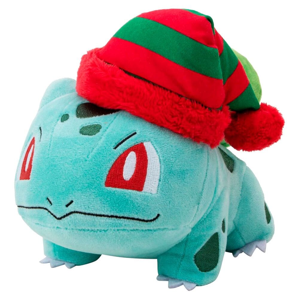 Bulbasaur Navidad | Pokemon | Peluche 20cm JAZWARES - Imagen 2