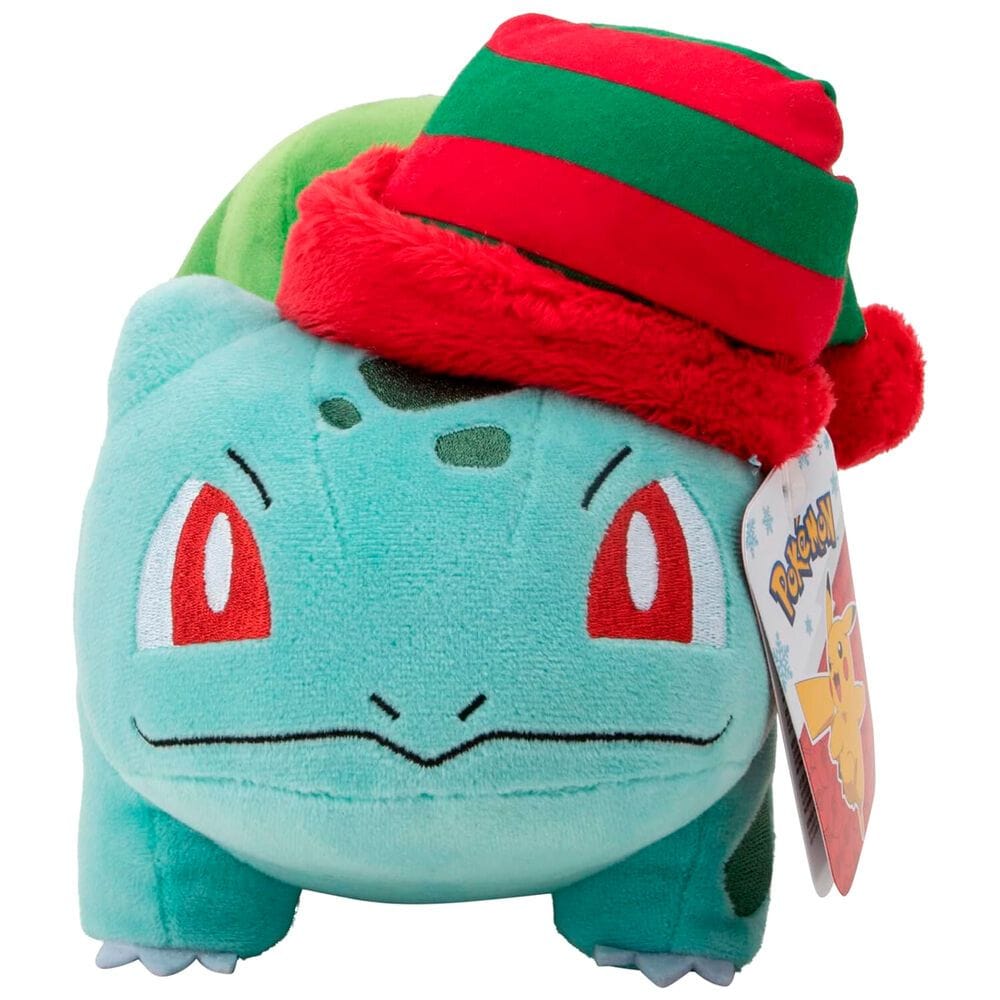 Bulbasaur Navidad | Pokemon | Peluche 20cm JAZWARES - Imagen 4