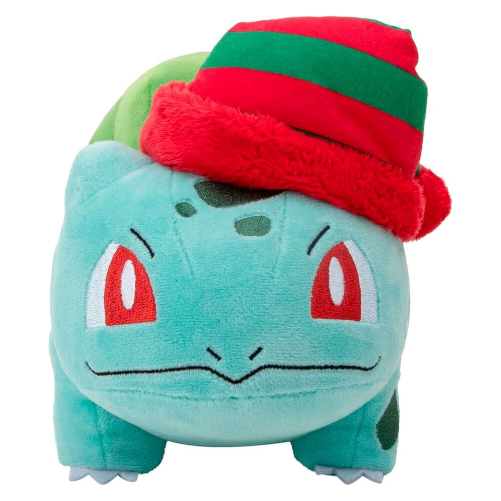 Bulbasaur Navidad | Pokemon | Peluche 20cm JAZWARES - Imagen 5