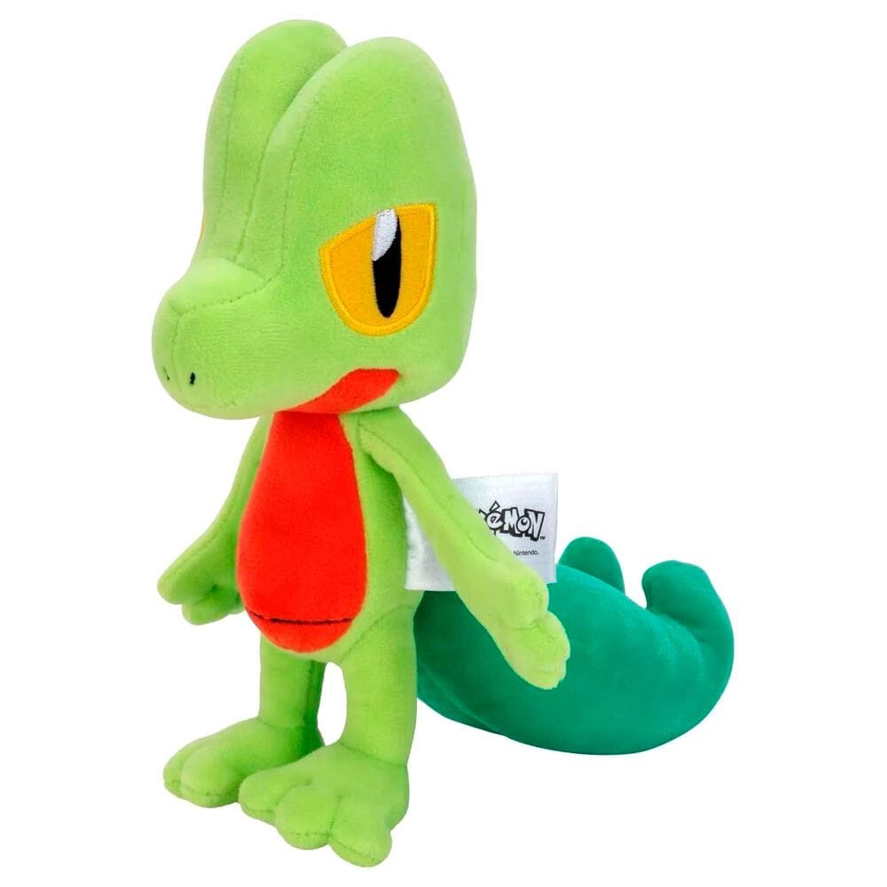 Treecko Peluche | Pokémon | 20cm JAZWARES - Imagen 2