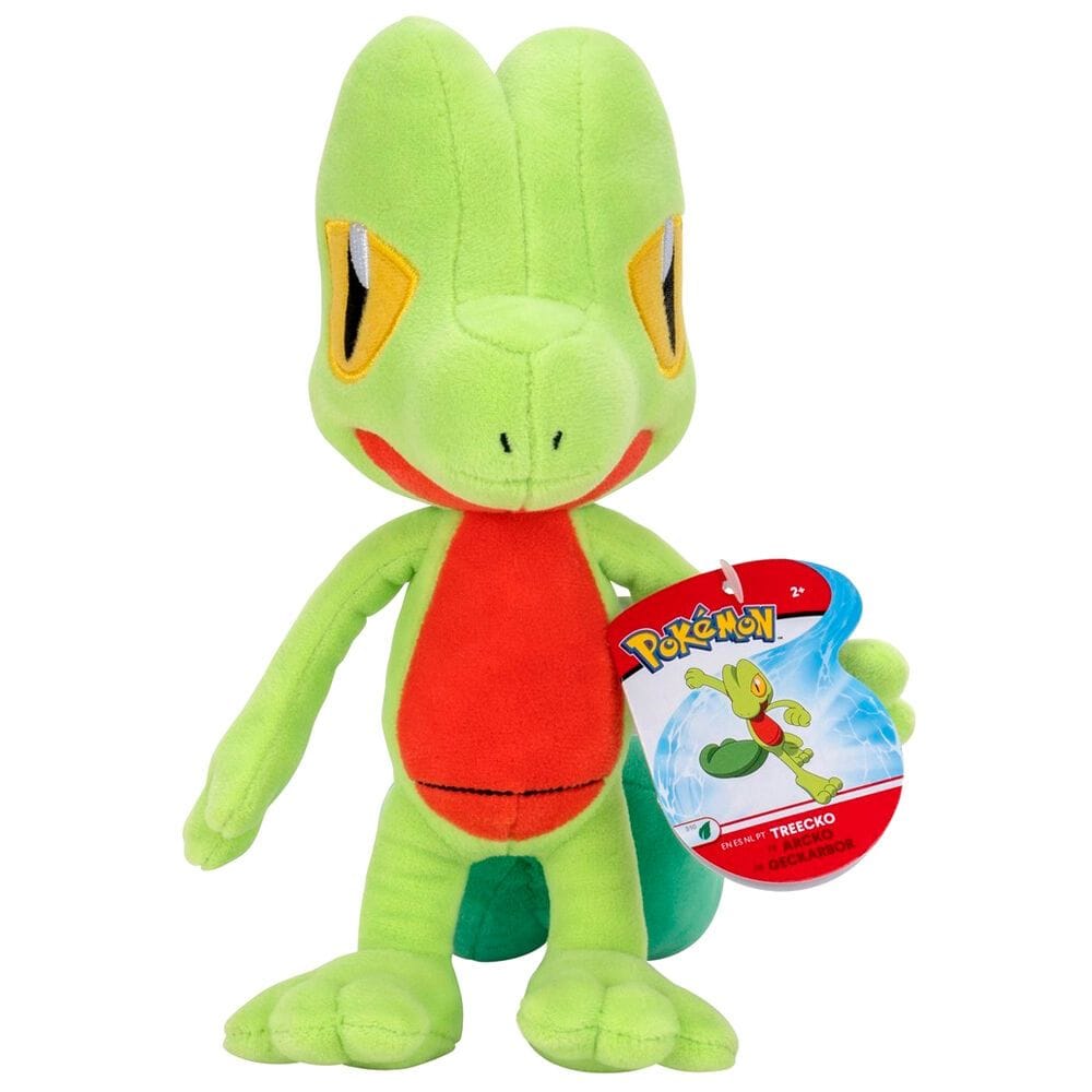 Treecko Peluche | Pokémon | 20cm JAZWARES - Imagen 3
