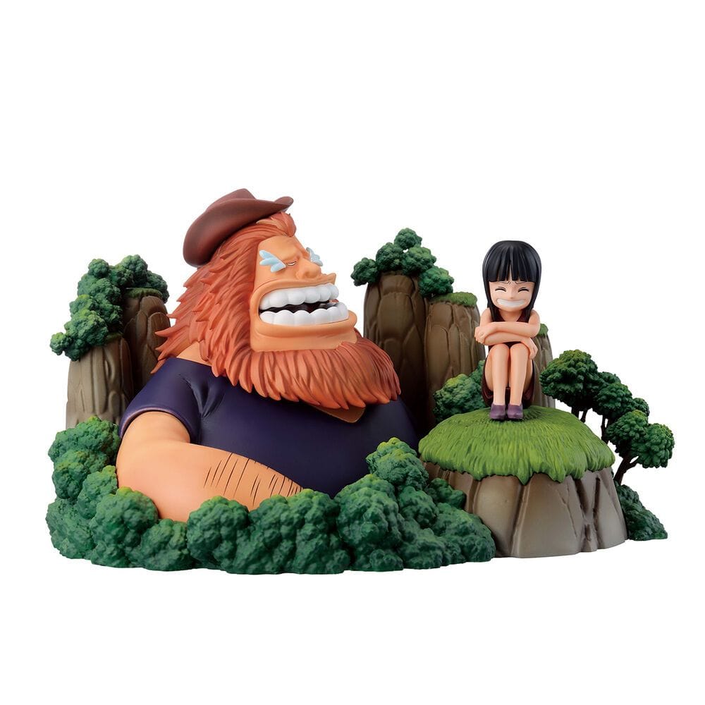 Saul y Robin Dramatic Memories | One Piece | Ichibansho 13cm Banpresto - Imagen 2