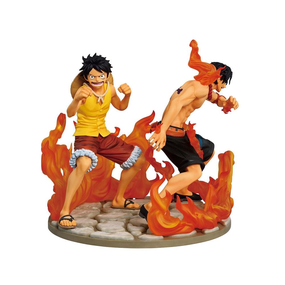 Ace y Luffy Dramatic Memories | One Piece | Ichibansho 15cm Banpresto - Imagen 2