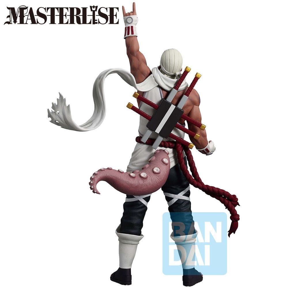 Killer Bee A Bridge Between the Lament of Samsara and Peace | Naruto Shippuden | Ichibansho Masterlise 27cm Banpresto - Imagen 4