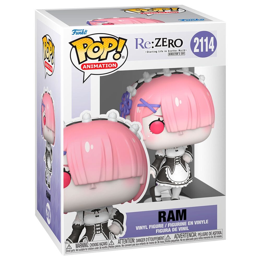 Ram | Re:Zero Starting Life in Another World | Figura POP Funko - Imagen 2