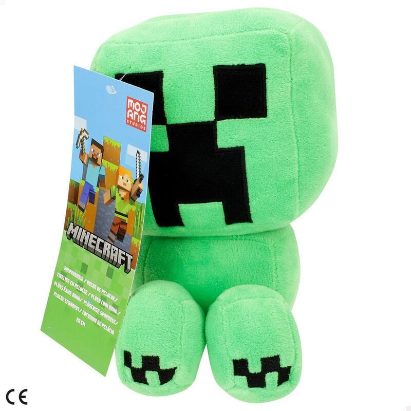 Hucha Peluche Minecraft 20cm | Minecraft | Decoración Otaku MOJANG STUDIOS