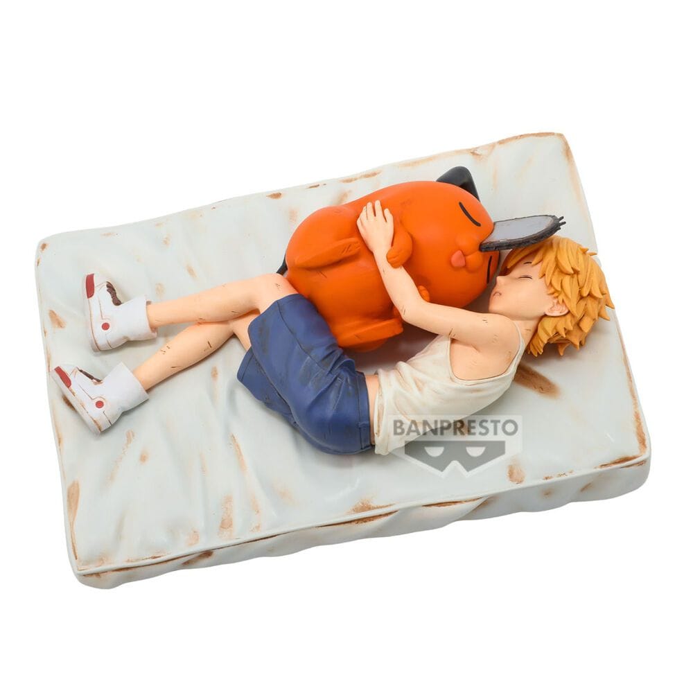 Figura Denji & Pochita Break Time Chainsaw Man 14cm - Imagen 2