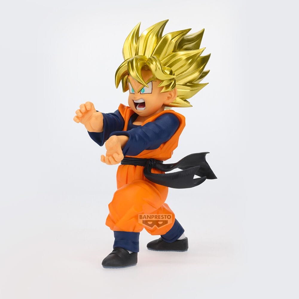 Figura Super Saiyan Son Goten Blood of Saiyans Dragon Ball Super 13cm - Imagen 2