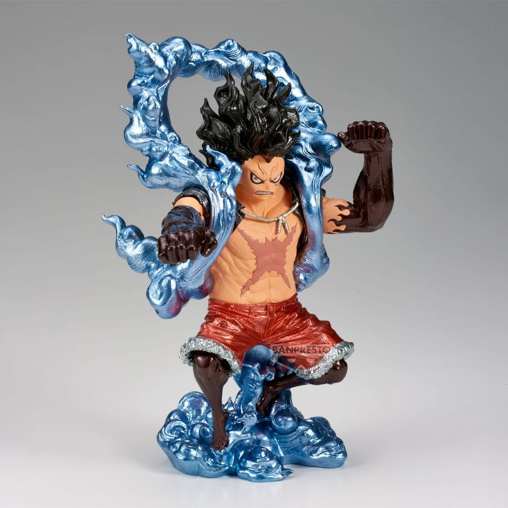 Figura Monkey D Luffy Gear 4 Snakeman King of Artist One Piece 19cm - Imagen 2