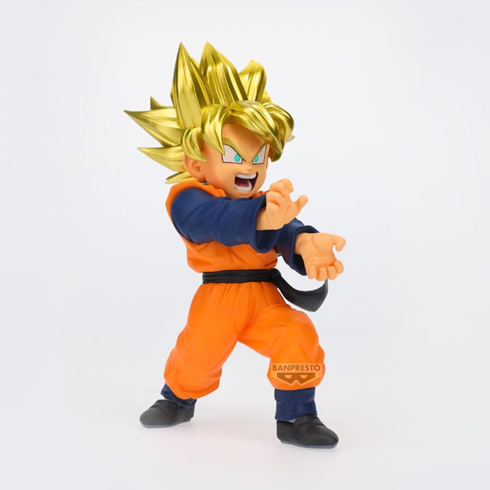 Figura Super Saiyan Son Goten Blood of Saiyans Dragon Ball Super 13cm - Imagen 3