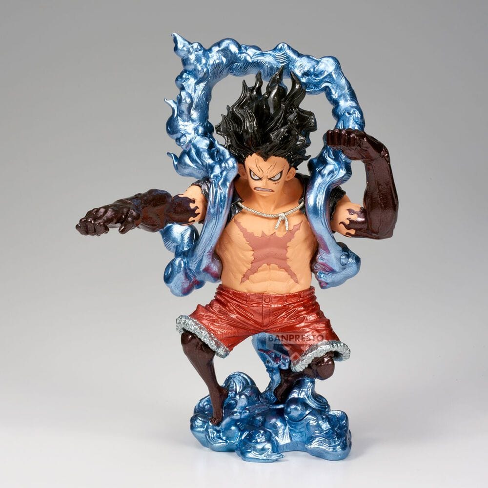 Figura Monkey D Luffy Gear 4 Snakeman King of Artist One Piece 19cm - Imagen 3