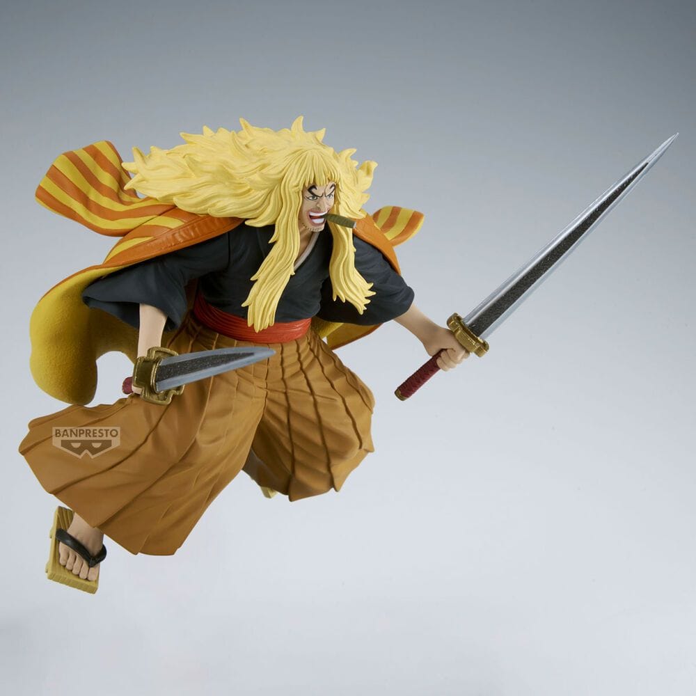 Figura Shiki El Leon Dorado Battle Record One Piece 16cm - Imagen 3