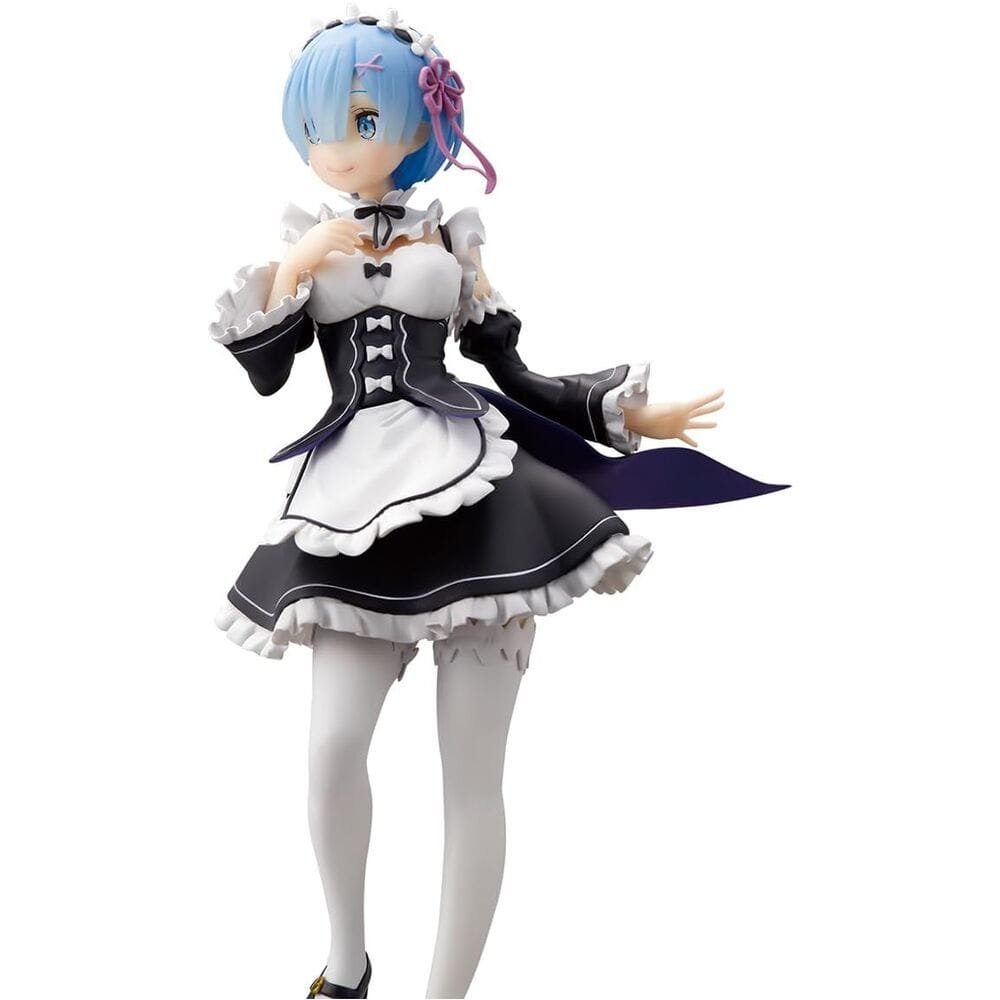 Figura Rem Glitter y Glamorous | Re:Zero Starting Life in Another World | Banpresto 24cm