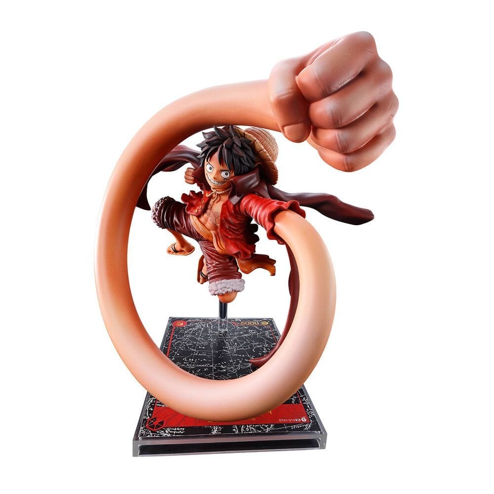 Figura Monkey D Luffy One Piece Card Game | One Piece | Ichibansho Banpresto 20cm - Imagen 2