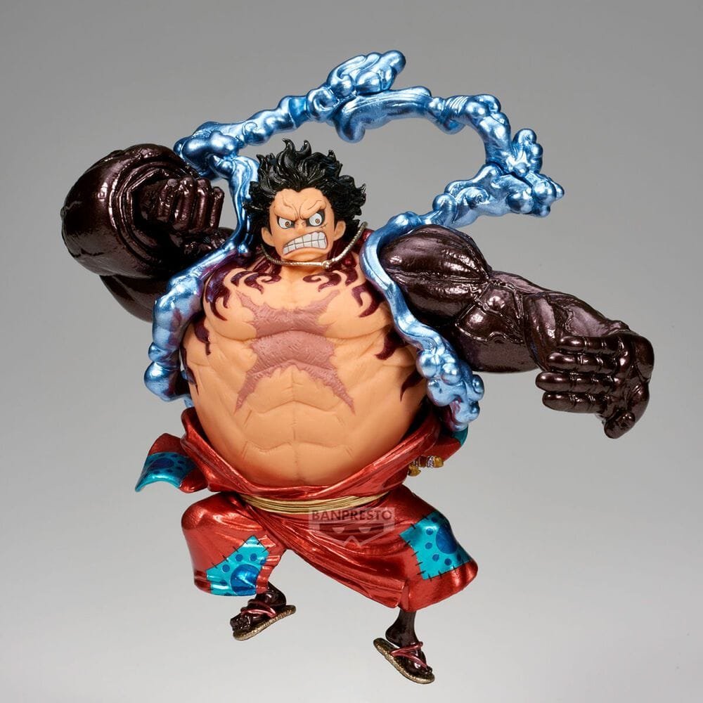 Figura Monkey D Luffy Gear 4 Boundman King of Artist | One Piece | Banpresto 17cm - Imagen 3