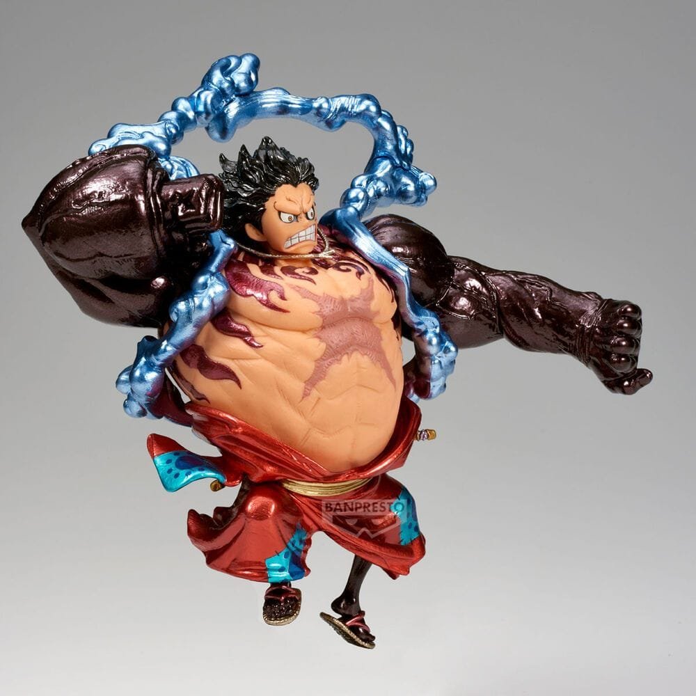 Figura Monkey D Luffy Gear 4 Boundman King of Artist | One Piece | Banpresto 17cm - Imagen 4