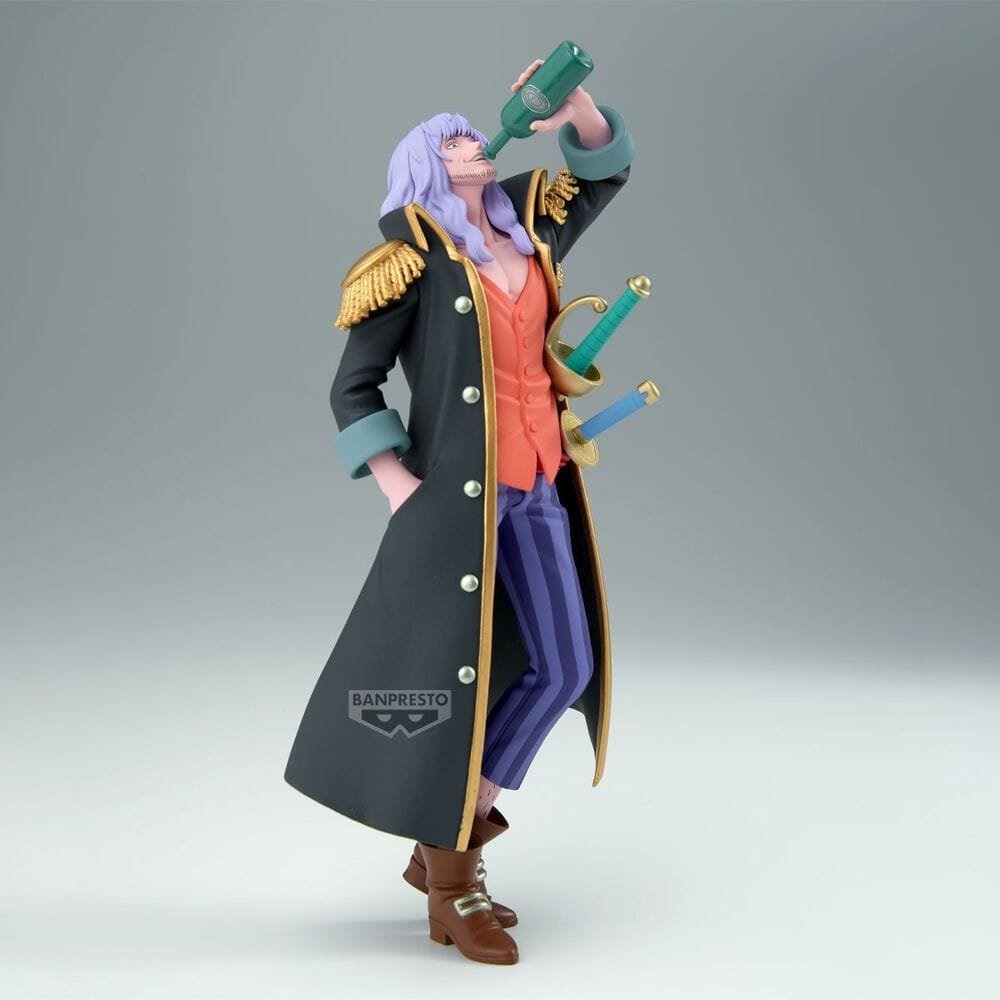 Figura Captain John Battle Record Collection | One Piece | Banpresto 21cm - Imagen 2
