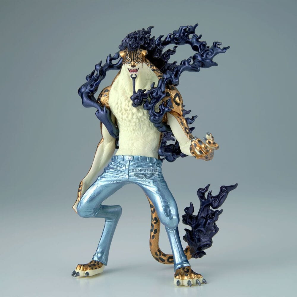 Figura Rob Lucci King of Artist | One Piece | Banpresto 13cm - Imagen 2