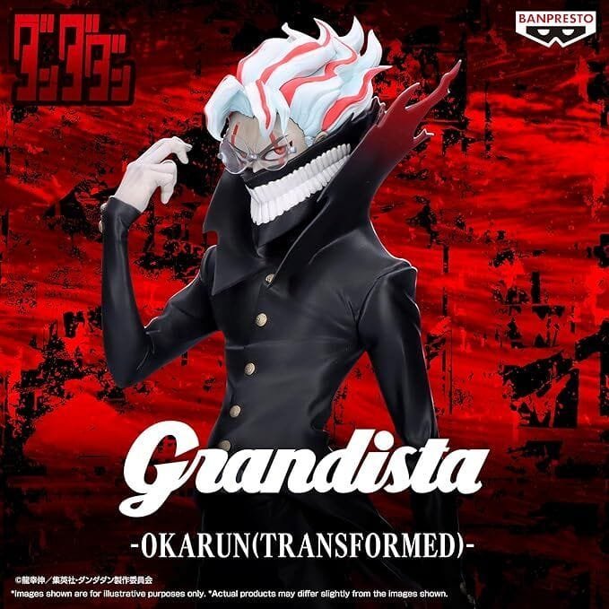 Figura Okarun Transformado Grandista | Dandadan | Banpresto 28cm - Imagen 2