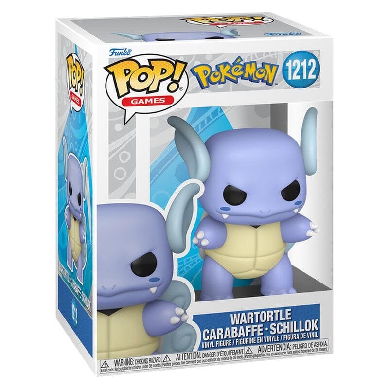 Figura Funko POP Wartortle | Pokemon | Funko POP Vinyl