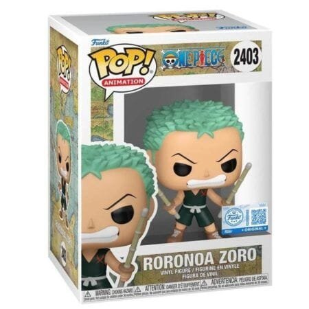 Figura Funko POP Roronoa Zoro Exclusive | One Piece | Funko POP Vinyl