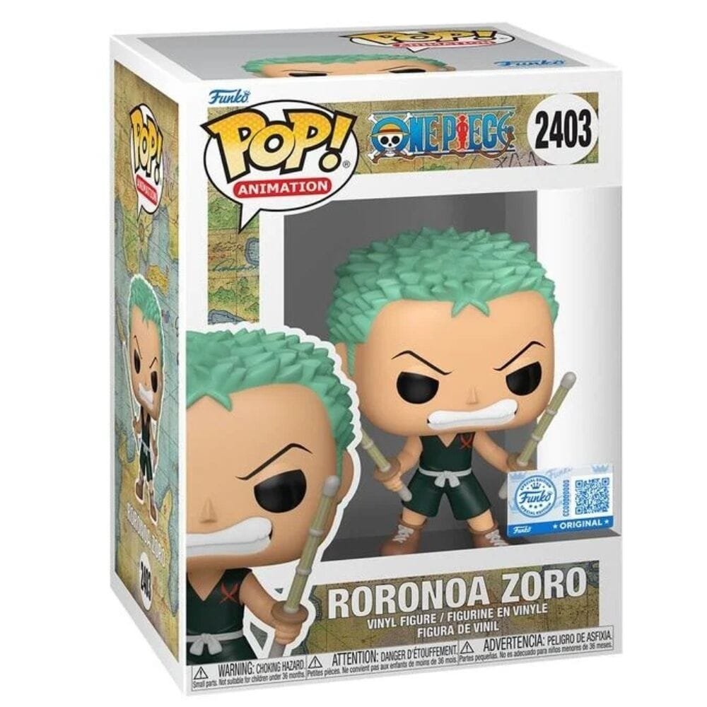 Figura Funko POP Roronoa Zoro Exclusive | One Piece | Funko POP Vinyl