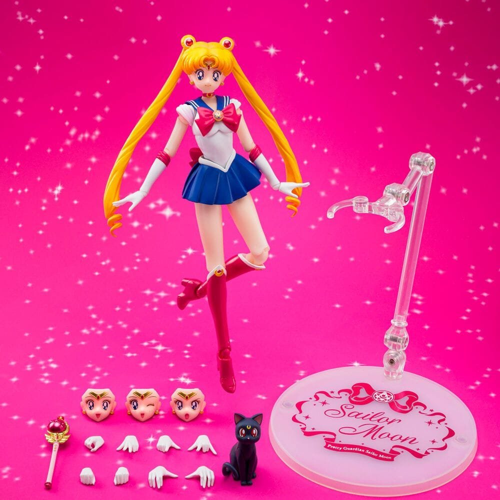 Figura S.H. Figuarts Crystal Star Compact Edition Sailor Moon 14cm - Imagen 4