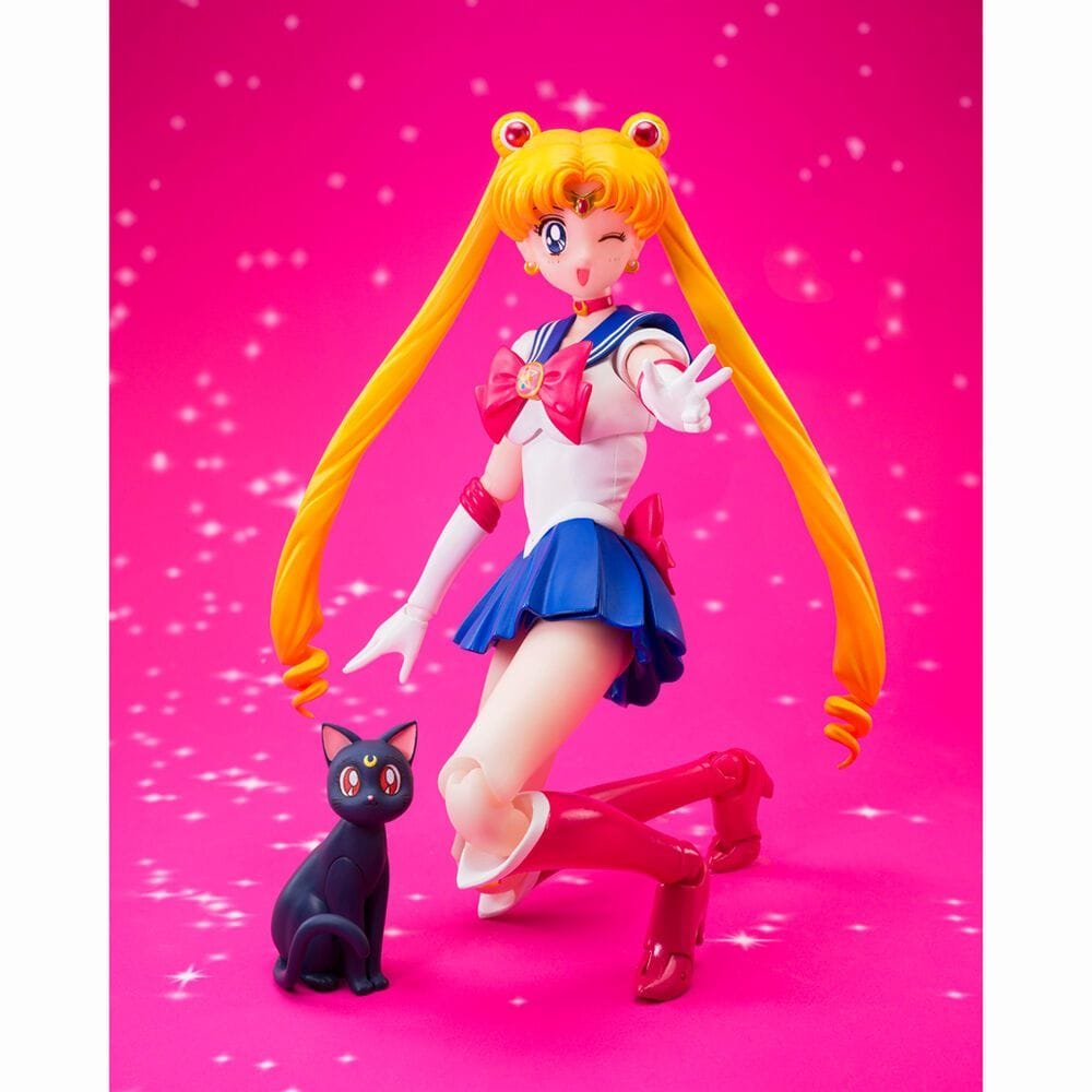 Figura S.H. Figuarts Crystal Star Compact Edition Sailor Moon 14cm - Imagen 5