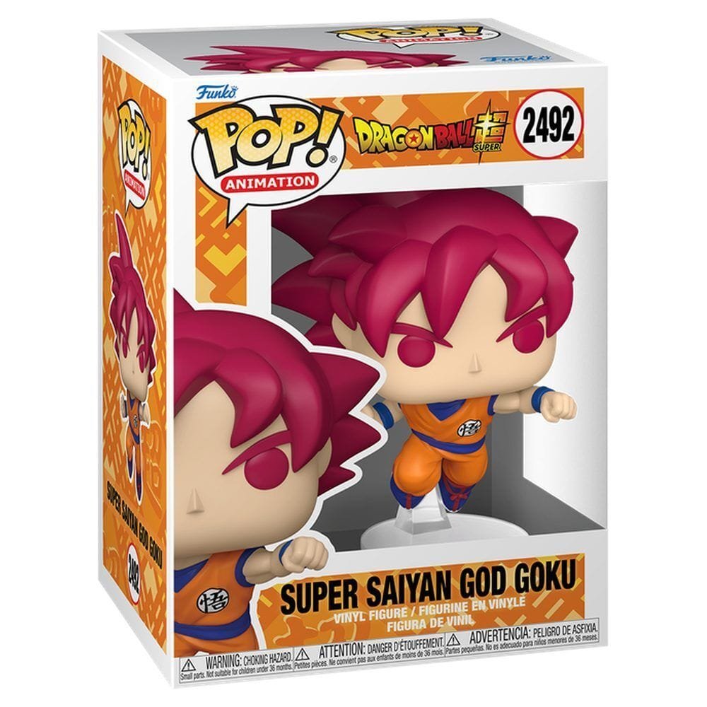 Figura POP Dragon Ball Super - Super Saiyan God Goku - Imagen 2
